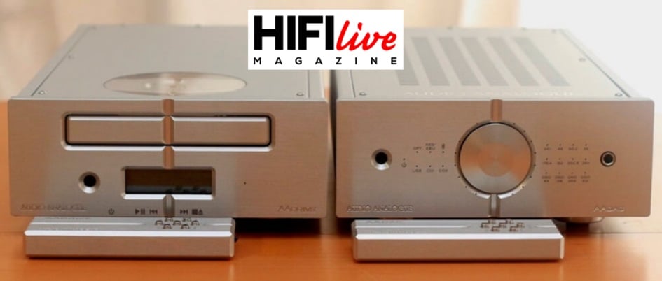 Audio Analogue AAdrive és AAdac bemutató - HiFi Live