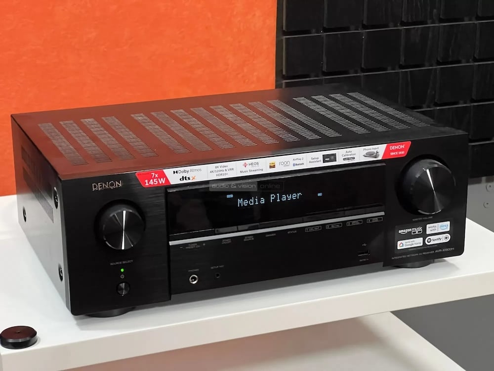 Denon AVR-X1800H házimozi erősítő teszt