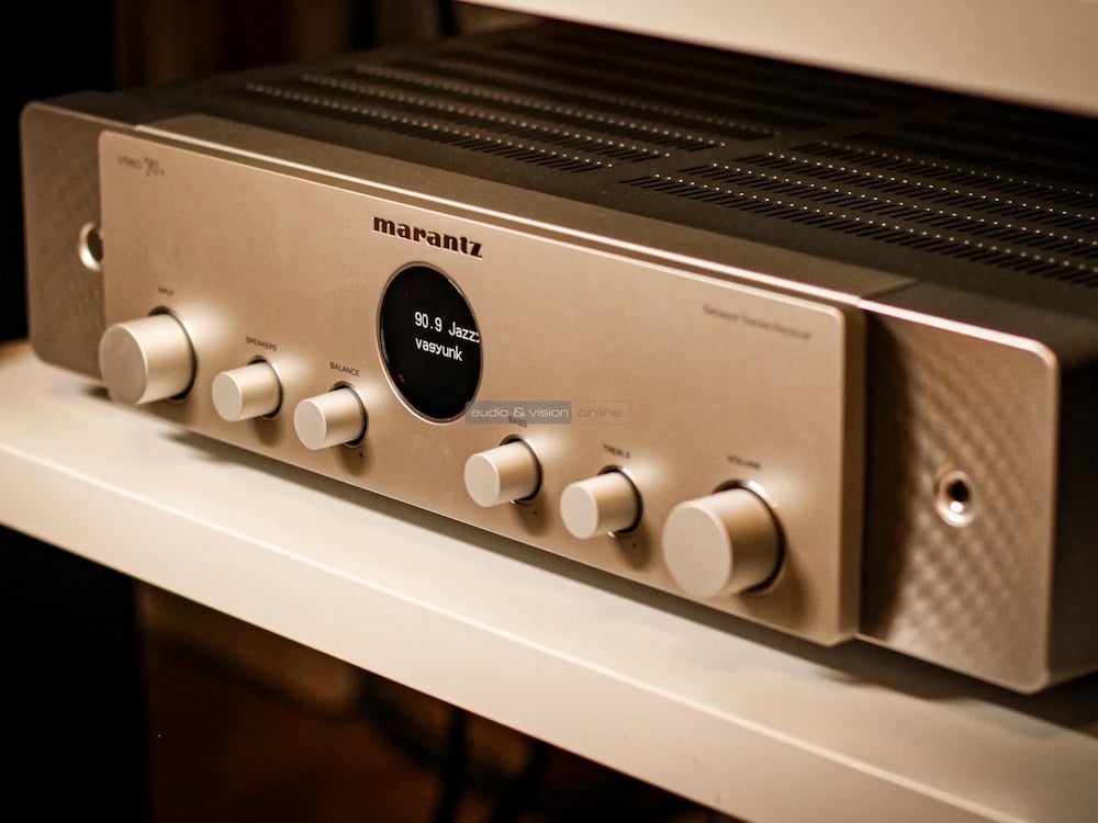 Marantz STEREO 70s hálózati sztereó erősítő teszt