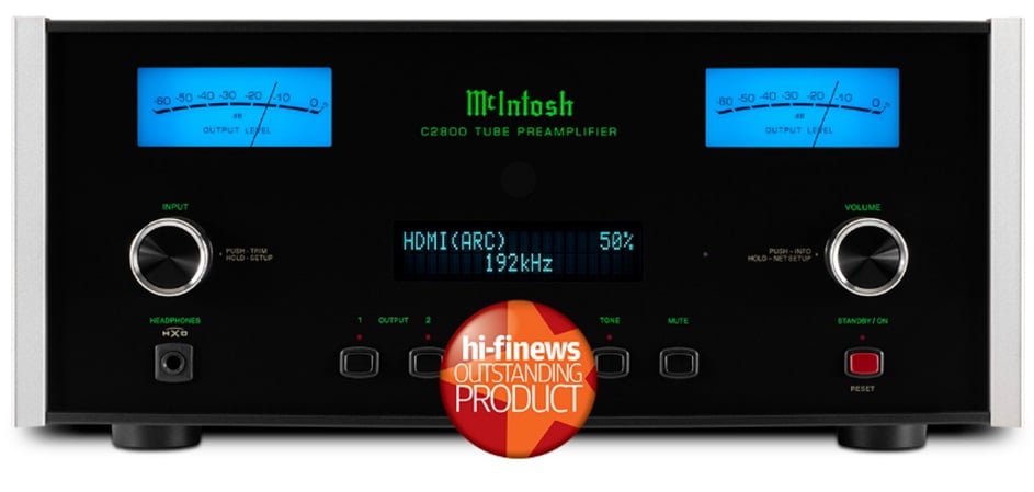 McIntosh C2800 bemutató - HiFi News