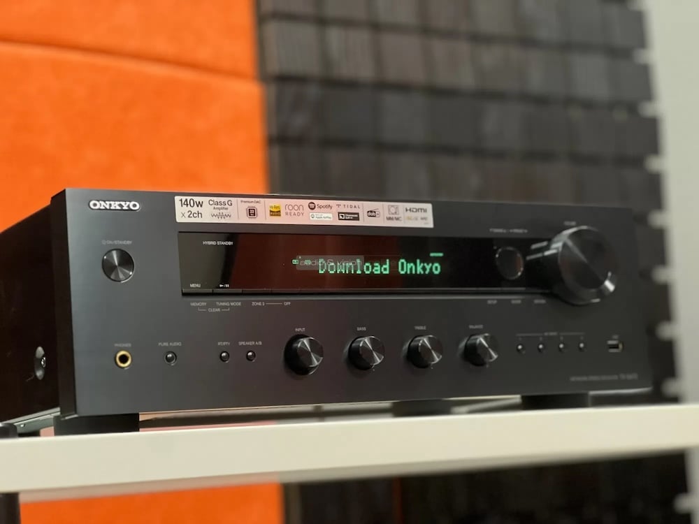 Onkyo TX-8470 hálózati sztereó rádióerősítő teszt