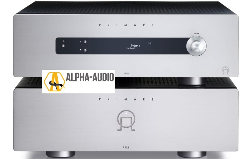 Primare SP25 Prisma és A35.8 végfok - Alpha Audio bemutató