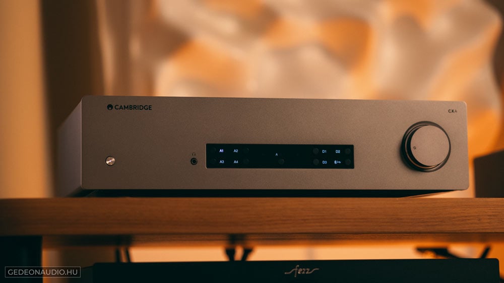 Cambridge Audio CXA81 MKII erősítő teszt + CXN100 streamer